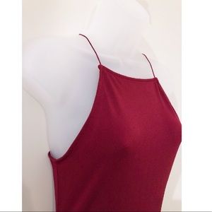 Maroon Red Bodysuit ❣️